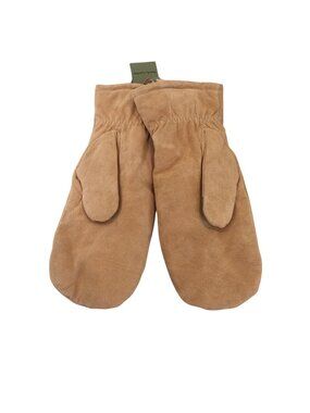 Goodfellow & Co Men's Size Small/Medium Suede Khaki Leather Mittens